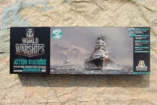 Italeri 46501 BISMARCK German Kriegsmarine Battleship